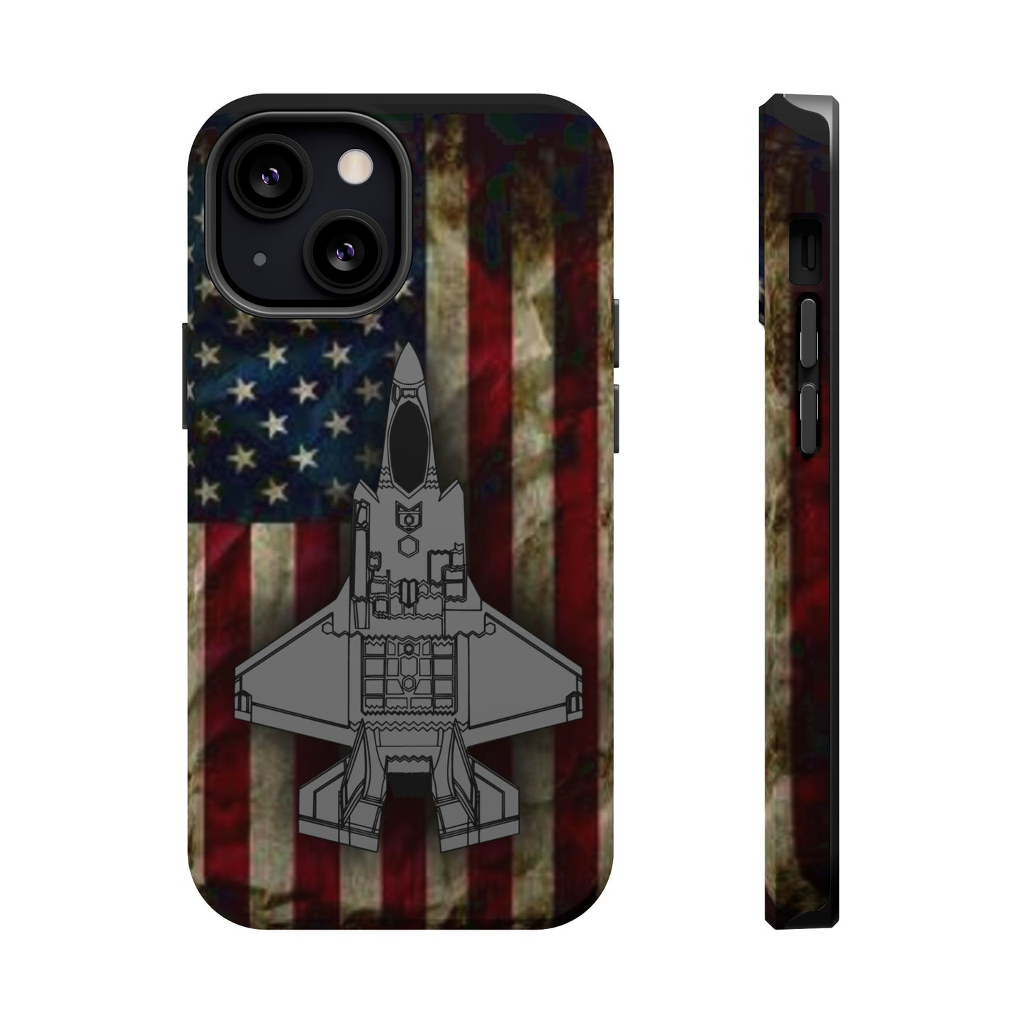 F-35A Old Glory Magnetic Tough Cases for iPhone & Samsung