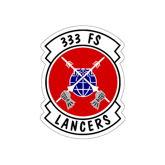 333FS Indoor/Outdoor Die-Cut Stickers, 3 Sizes Available