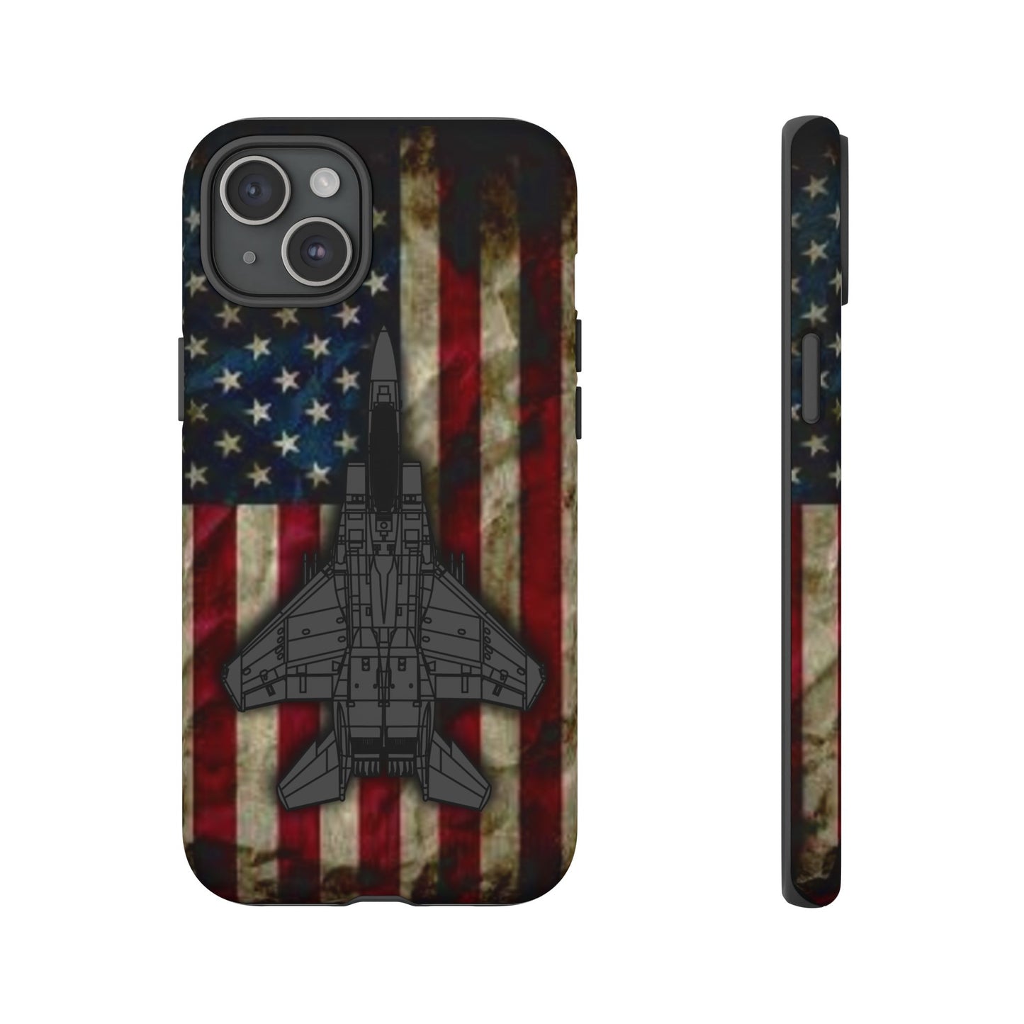 F-15E Old Glory Tough Cases for iPhone, Samsung, Google