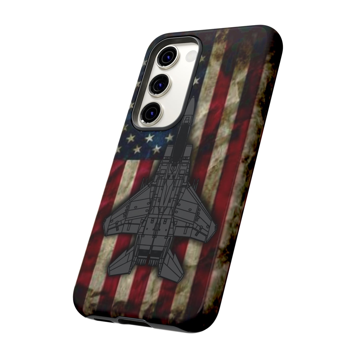 F-15E Old Glory Tough Cases for iPhone, Samsung, Google