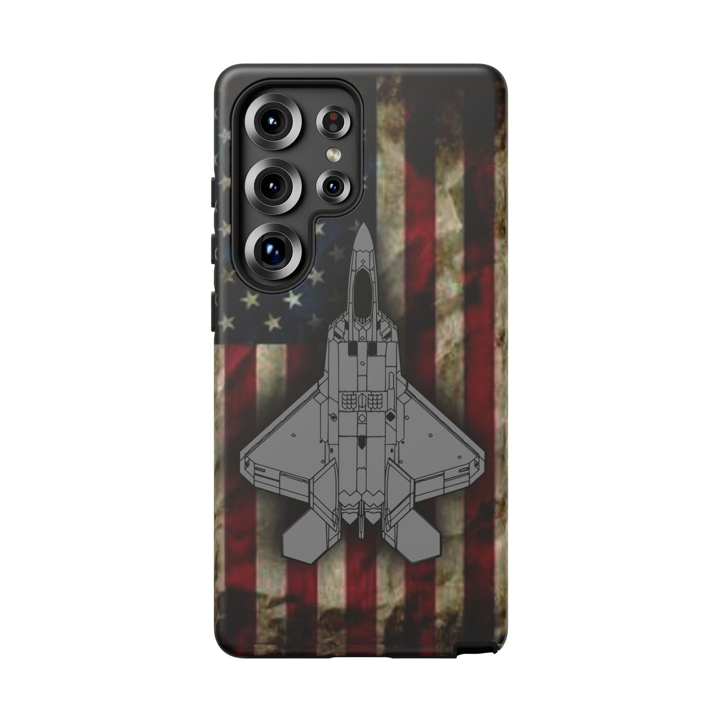 F-22 Old Glory Tough Cases for iPhone, Samsung, Google