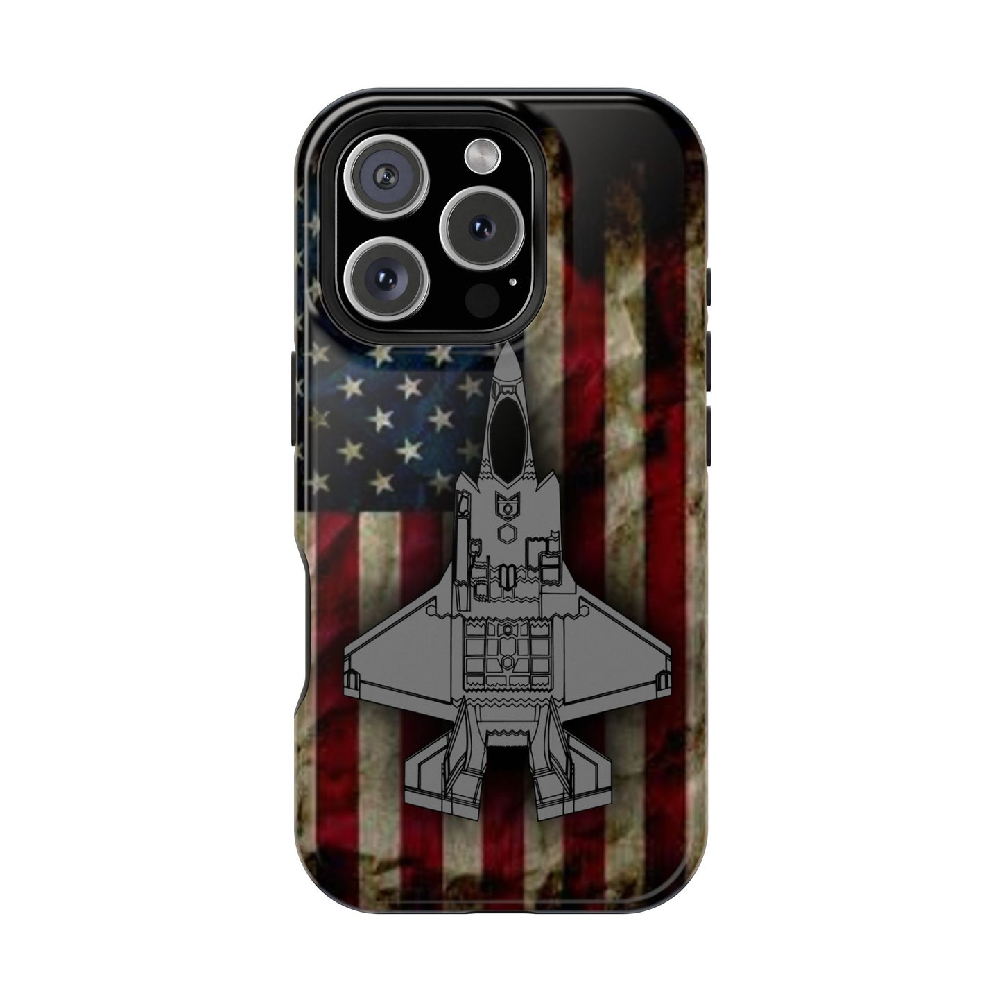 F-35A Old Glory Magnetic Tough Cases for iPhone & Samsung