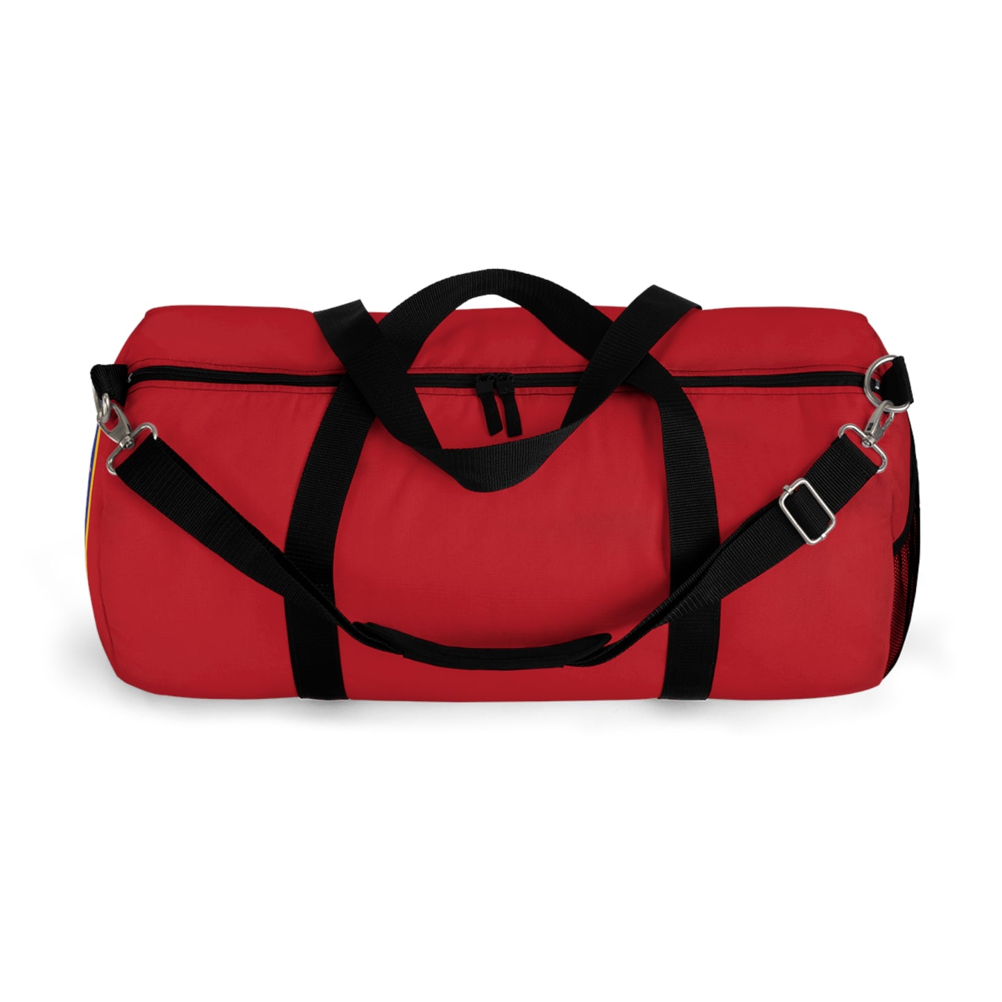 389FS T-Bolts Duffel Bag, Dark Red