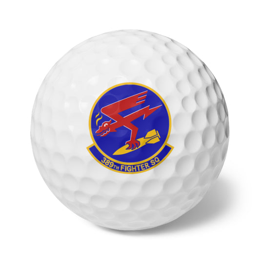 389FS "T-Bolts" Golf Balls, 6pcs