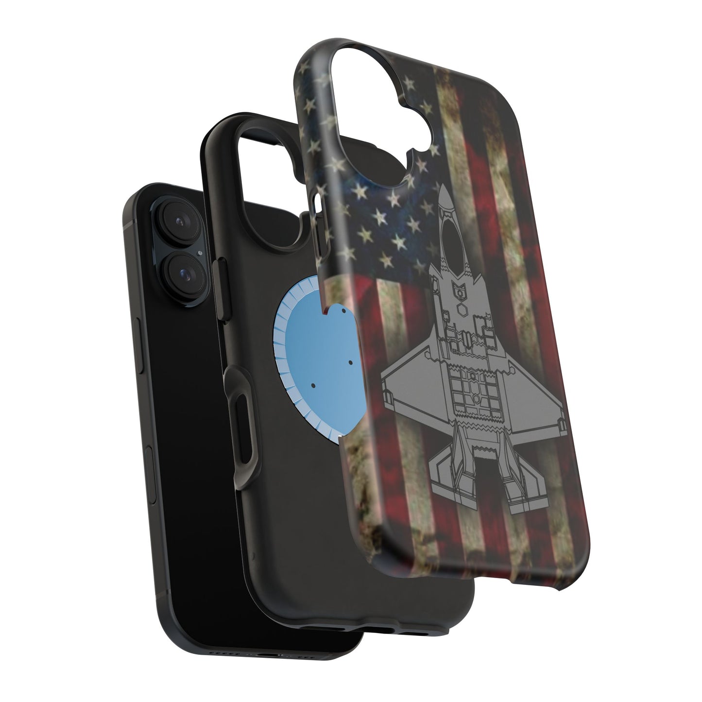 F-35A Old Glory Magnetic Tough Cases for iPhone