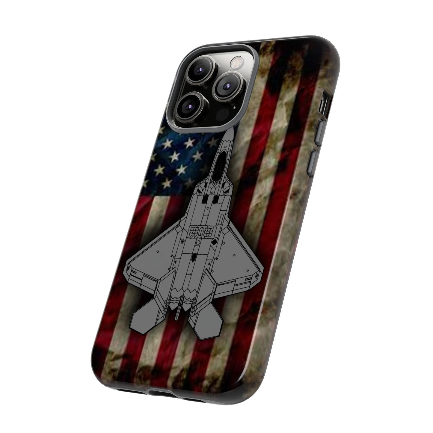 F-22 Old Glory Tough Cases for iPhone, Samsung, Google