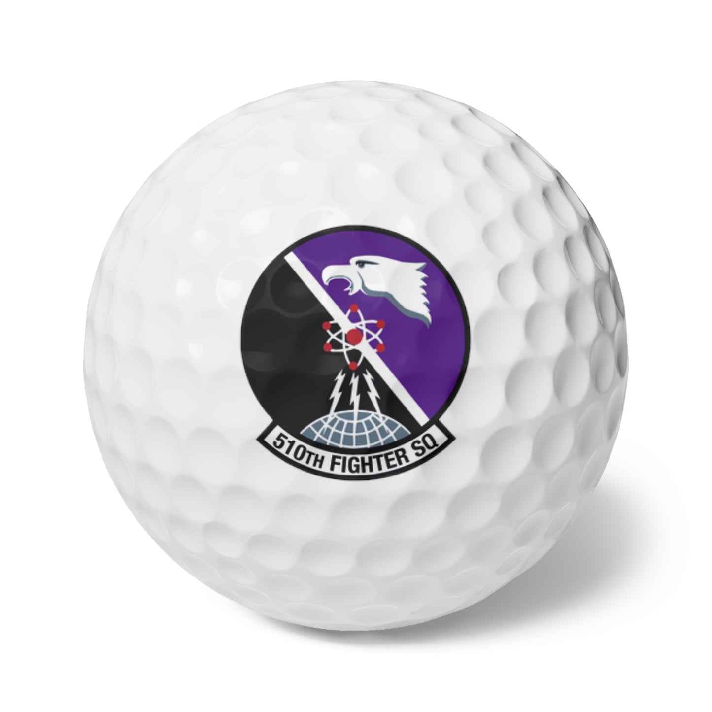 510FS "Buzzards" Golf Balls, 6pcs