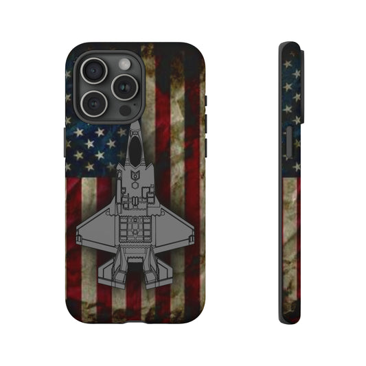 F-35A Old Glory Tough Cases for iPhone, Samsung, Google