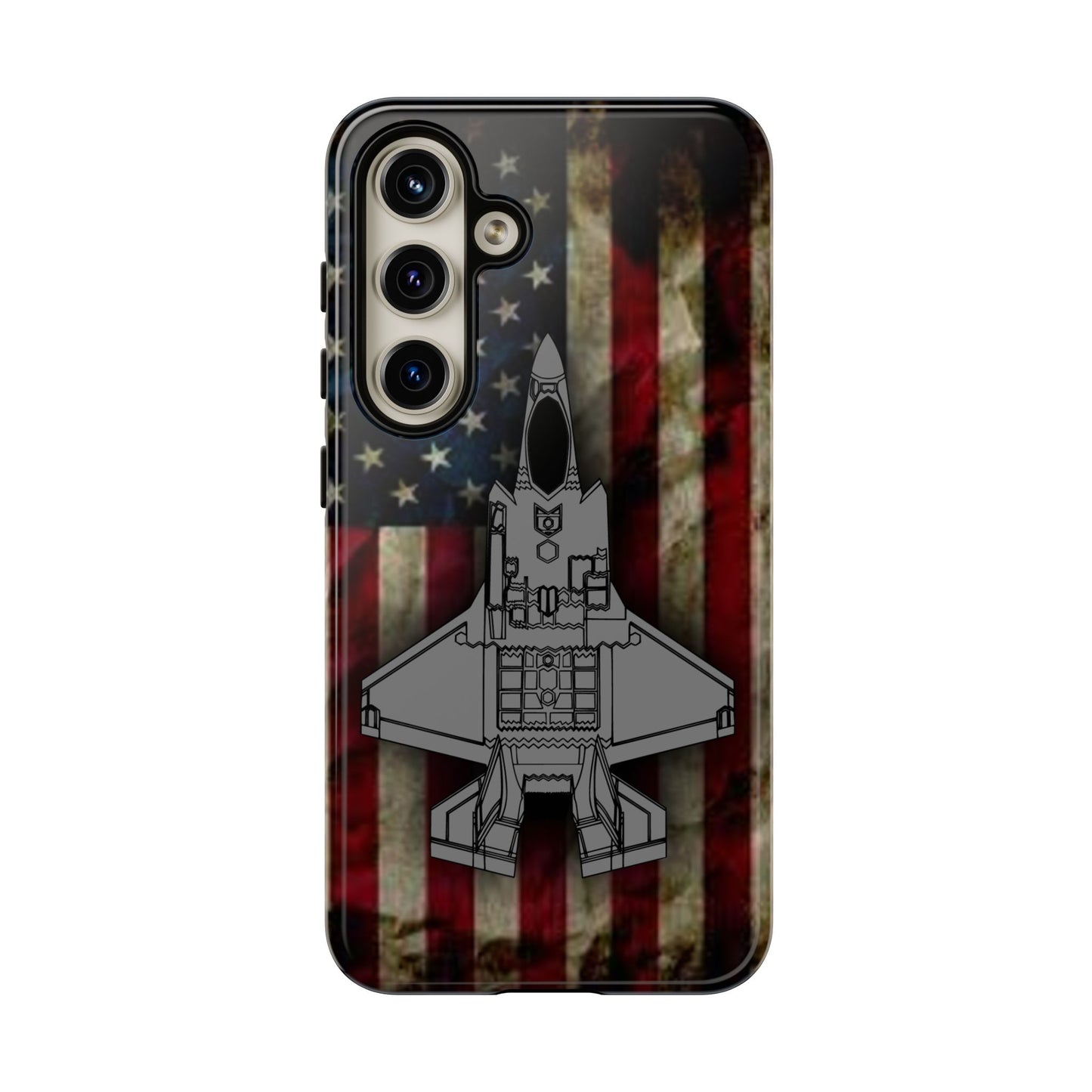 F-35A Old Glory Tough Cases for iPhone, Samsung, Google