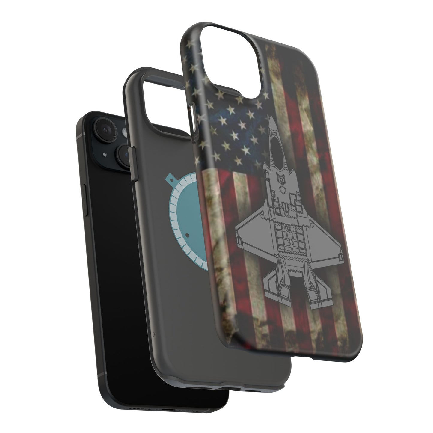 F-35A Old Glory Magnetic Tough Cases for iPhone