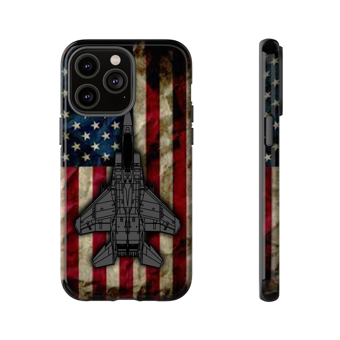 F-15E Old Glory Tough Cases for iPhone, Samsung, Google