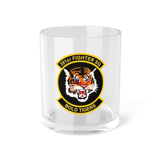 391FS "Bold Tigers" Bar Glass, 10oz