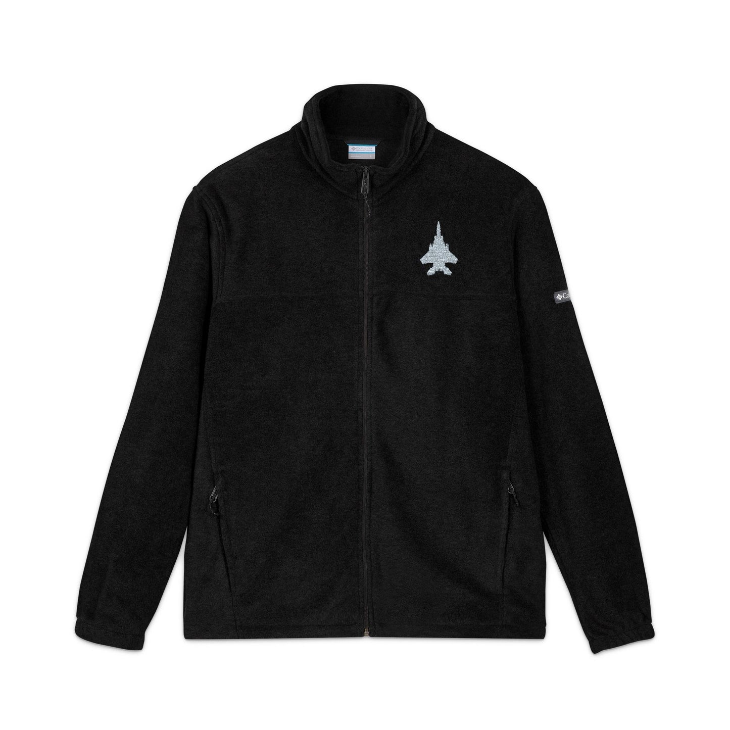 F-15E Top Silhouette Embroidered Columbia Fleece Jacket