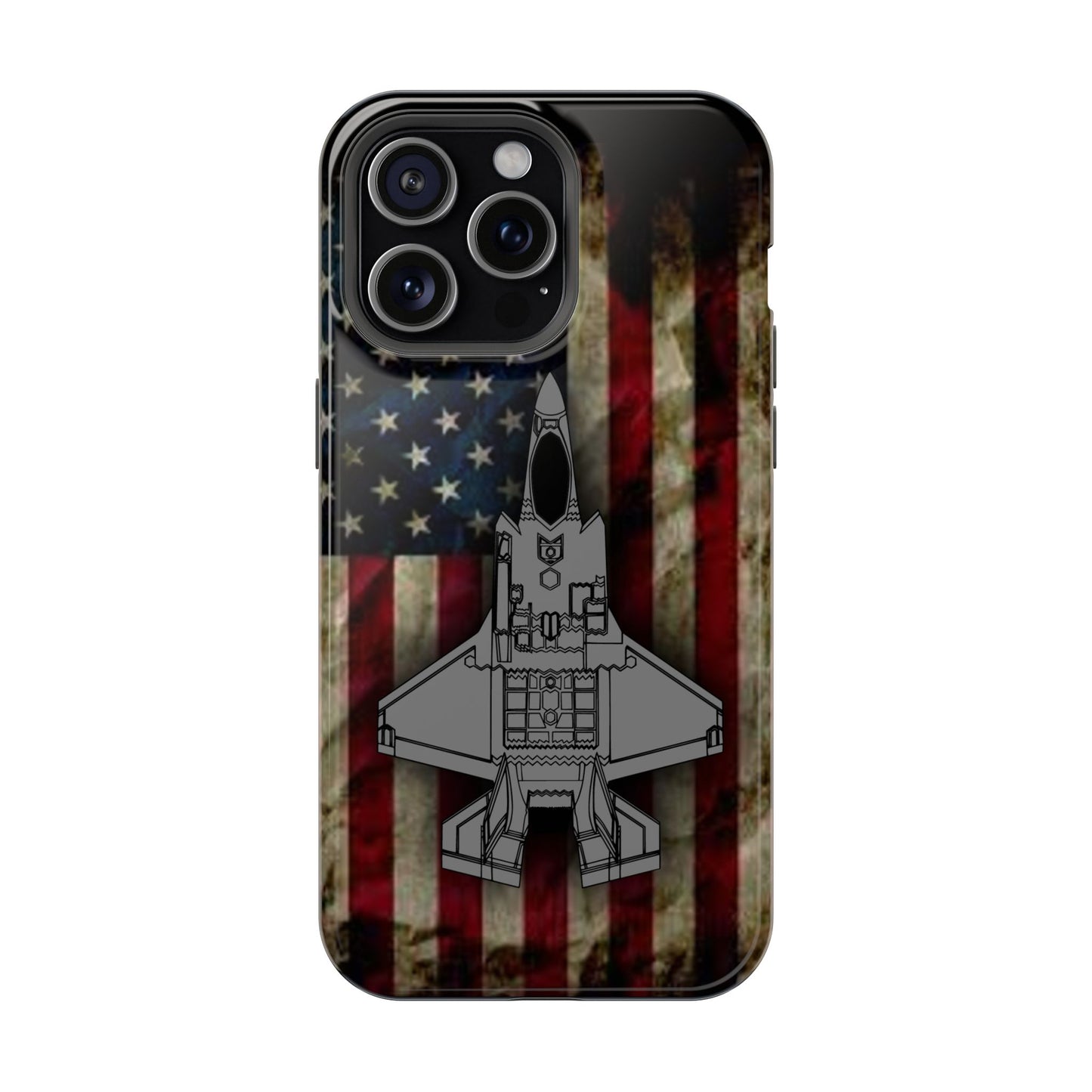 F-35A Old Glory Magnetic Tough Cases for iPhone & Samsung