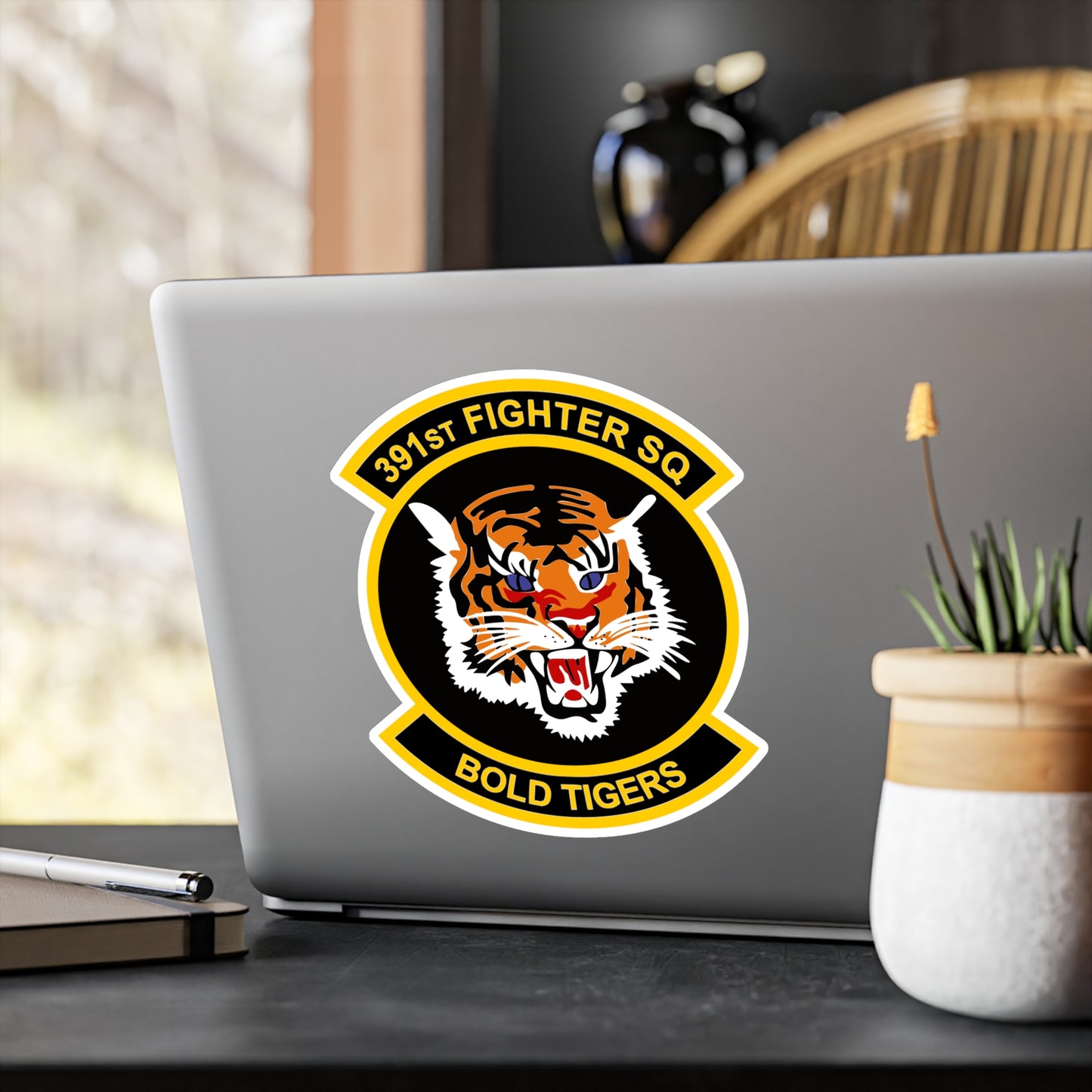 391FS "Bold Tigers" Vinyl Decal, Indoor/Outdoor, 4 Sizes Available