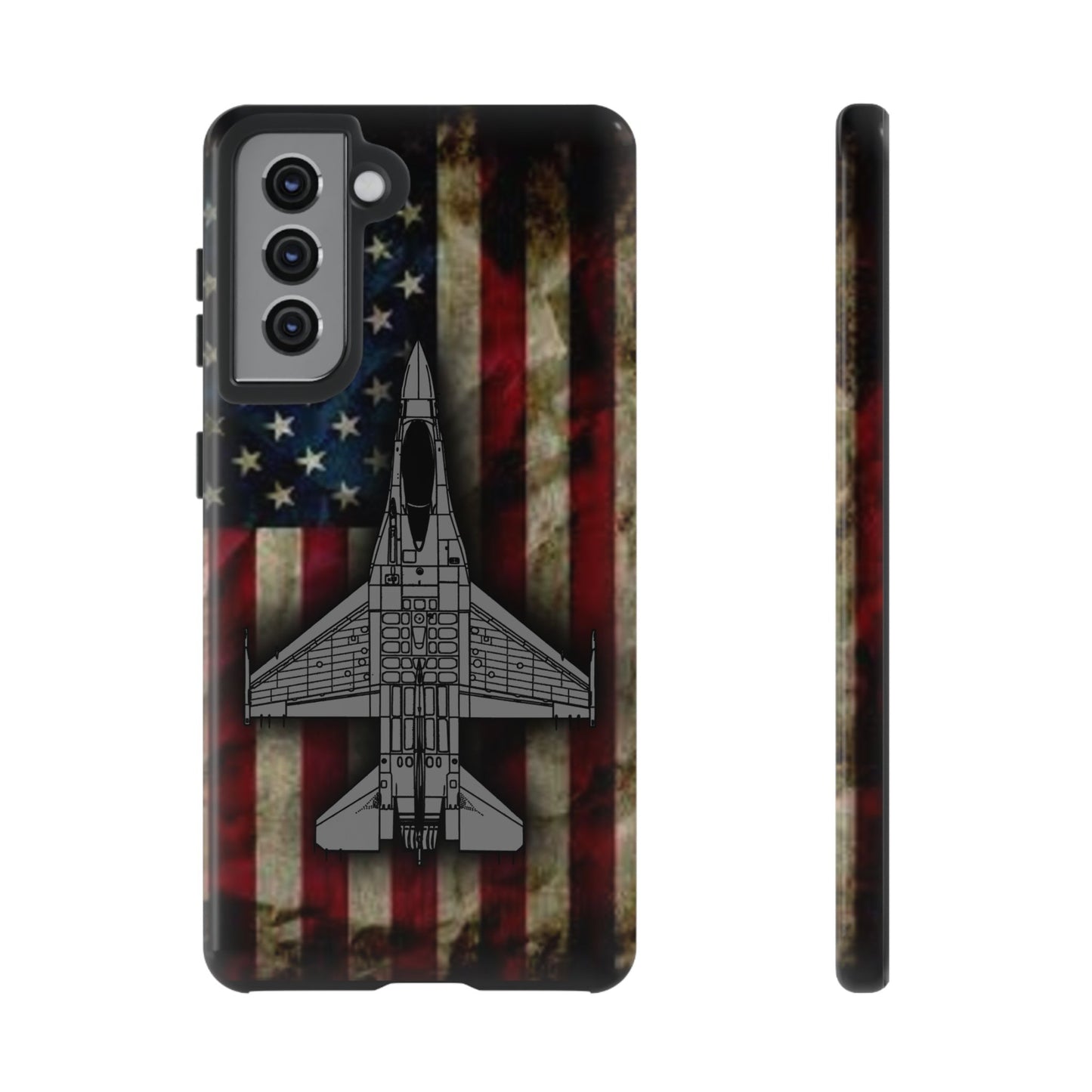 F-16 Old Glory Tough Cases for iPhone, Samsung, Google