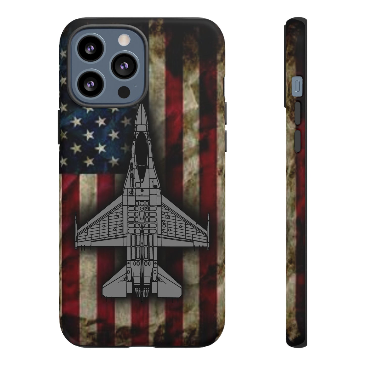 F-16 Old Glory Tough Cases for iPhone, Samsung, Google