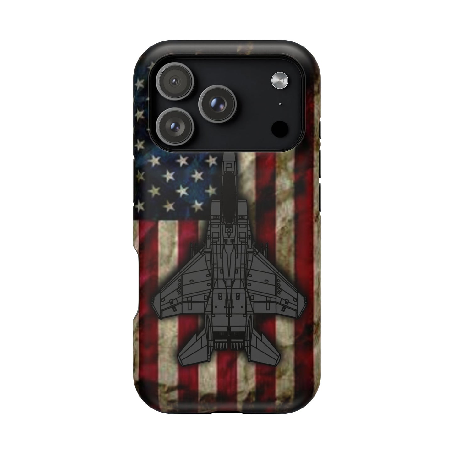 F-15E Old Glory Magnetic Tough Cases for iPhone & Samsung