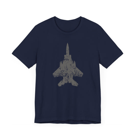 F-15E Grunge Unisex Jersey Short Sleeve Tee