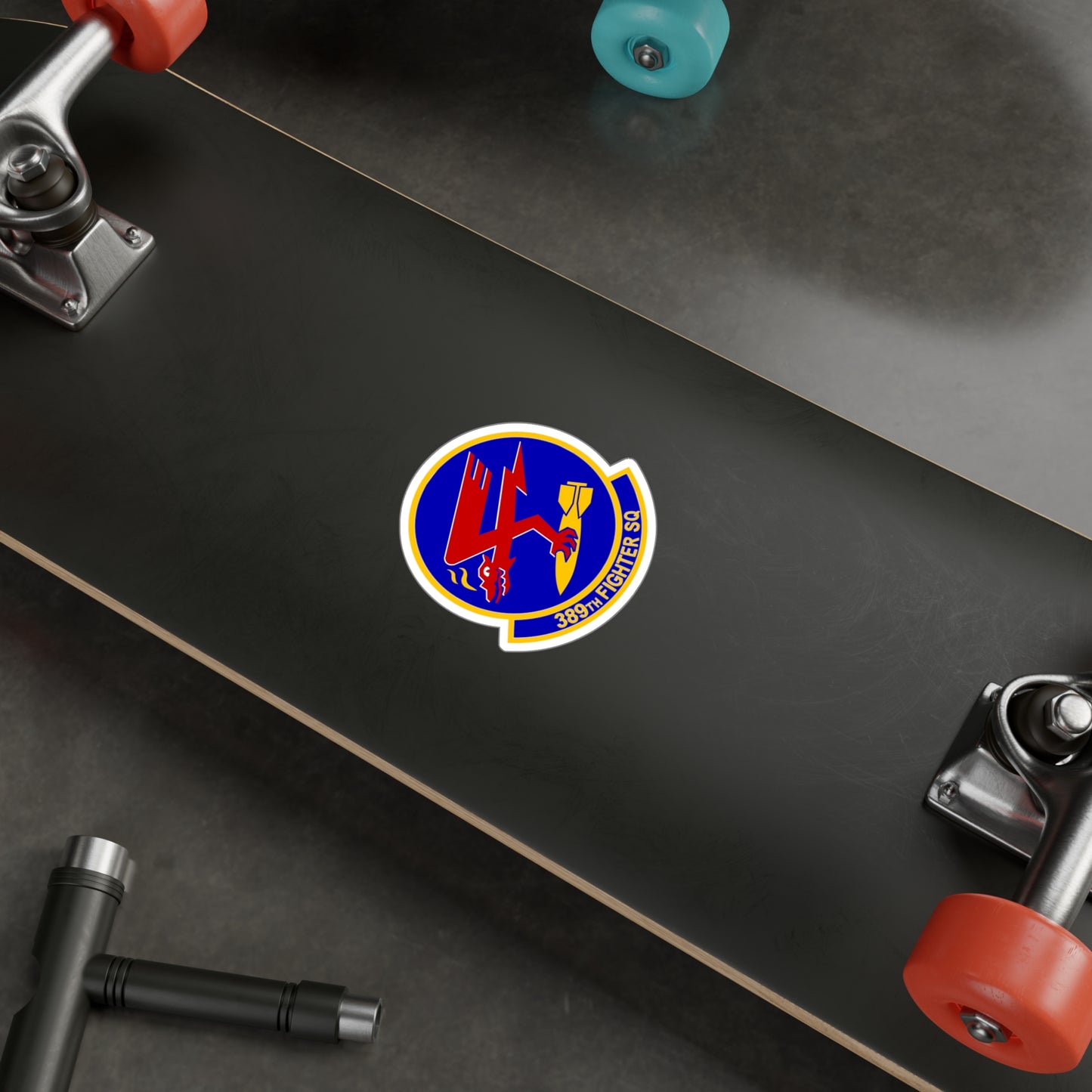 389FS "T-Bolts" Vinyl Decal, Indoor/Outdoor, 4 Sizes Available