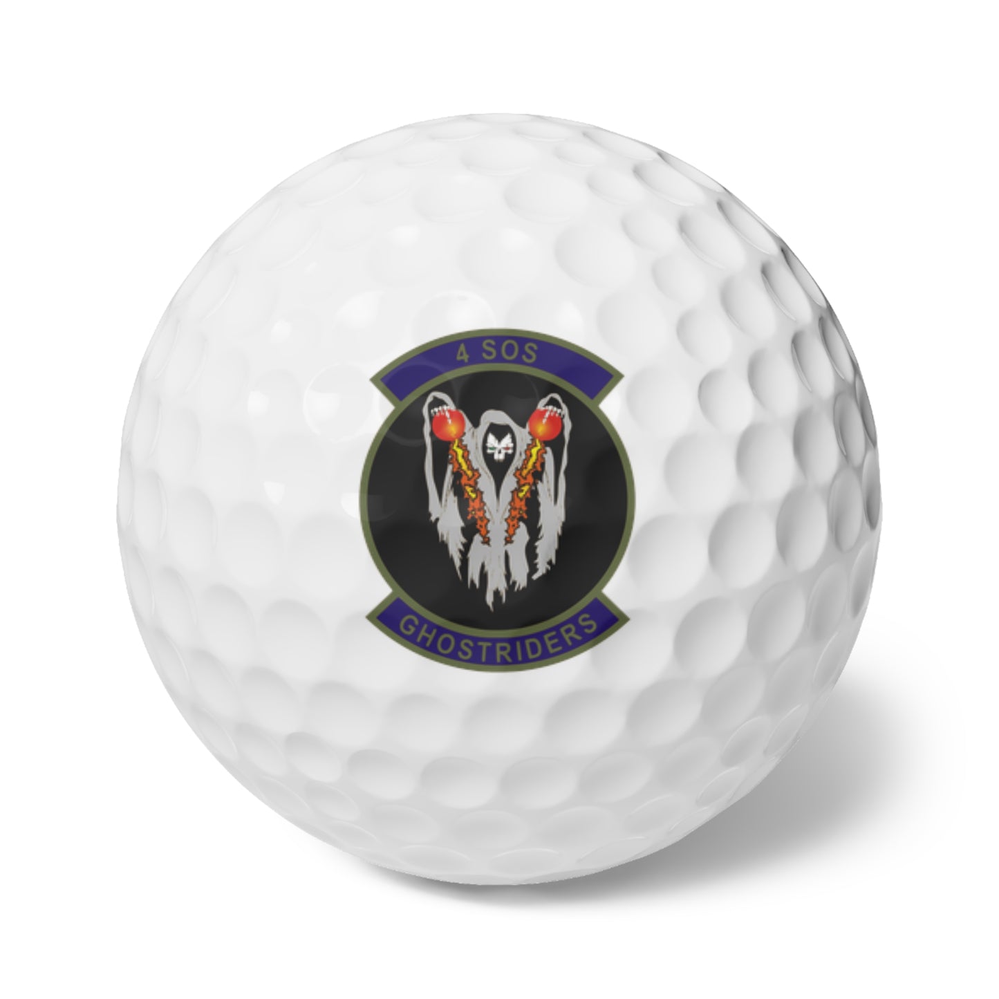 4SOS "Ghostriders" Golf Balls, 6pcs