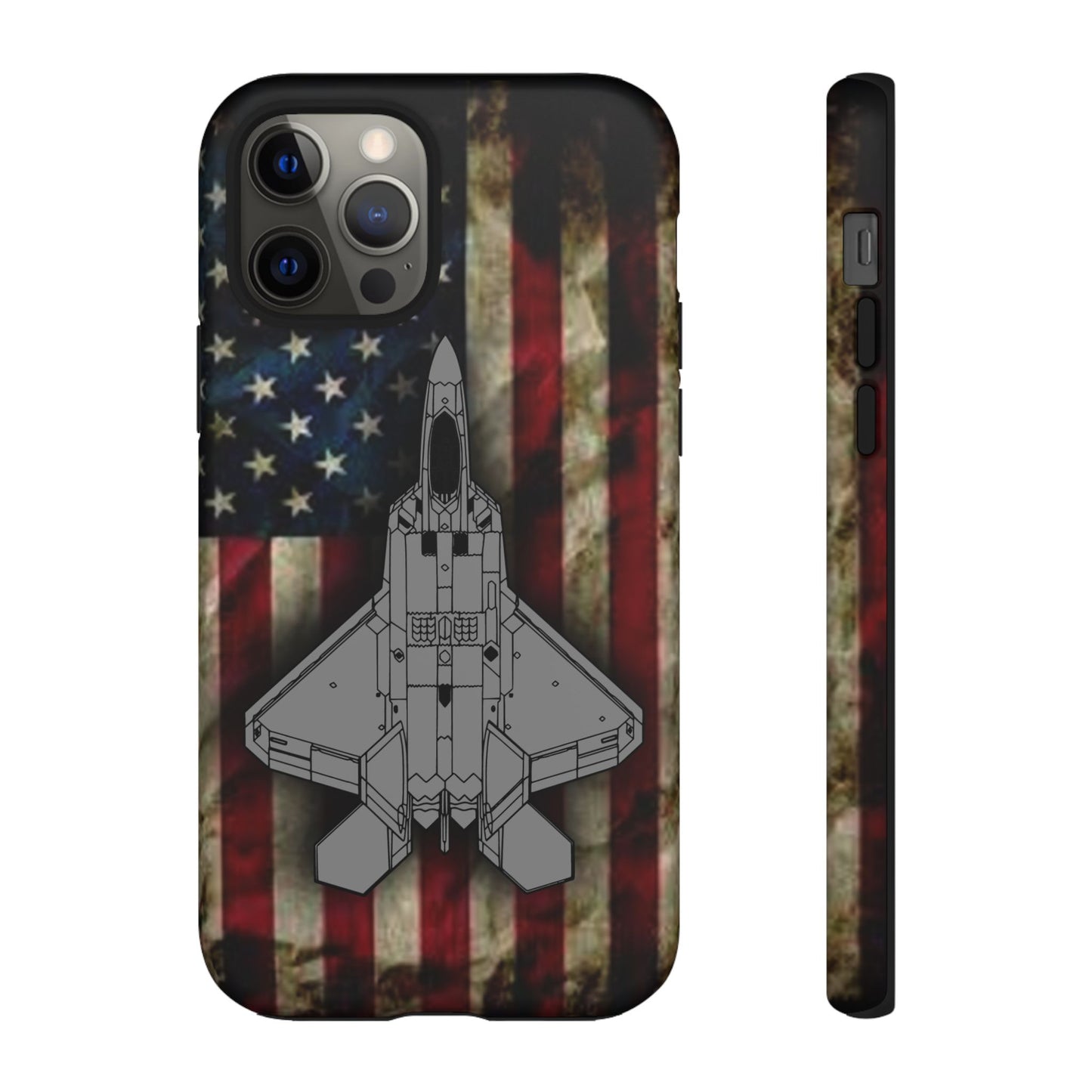 F-22 Old Glory Tough Cases for iPhone, Samsung, Google