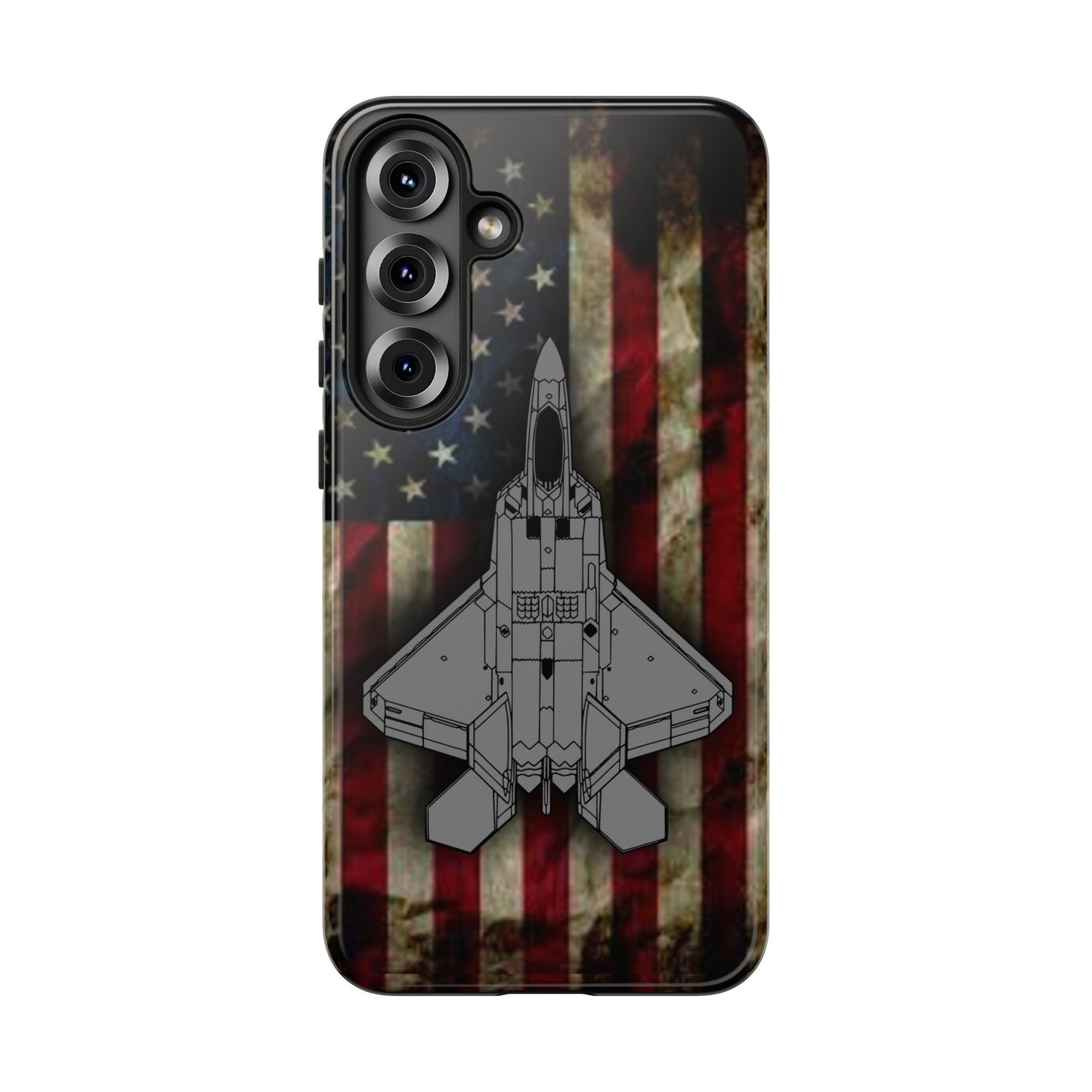 F-22 Old Glory Tough Cases for iPhone, Samsung, Google