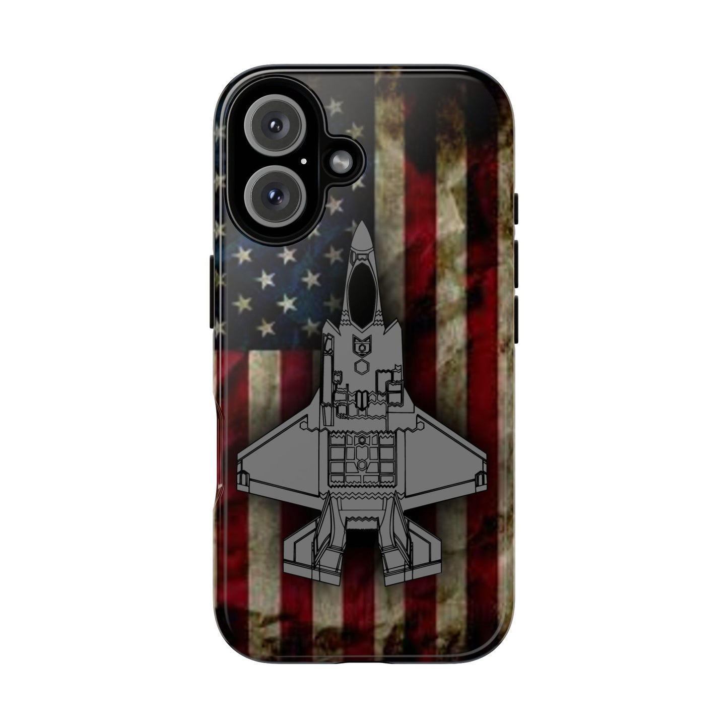 F-35A Old Glory Tough Cases for iPhone, Samsung, Google