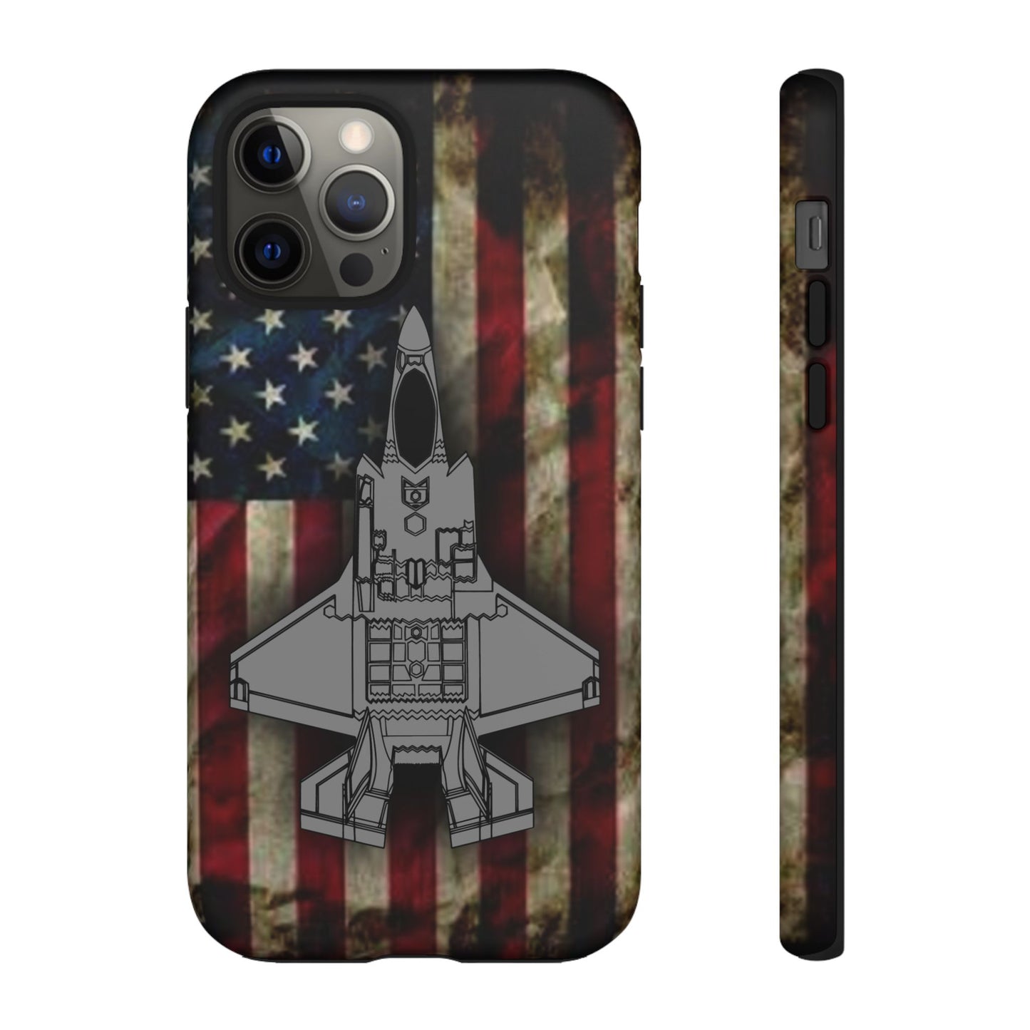 F-35A Old Glory Tough Cases for iPhone, Samsung, Google