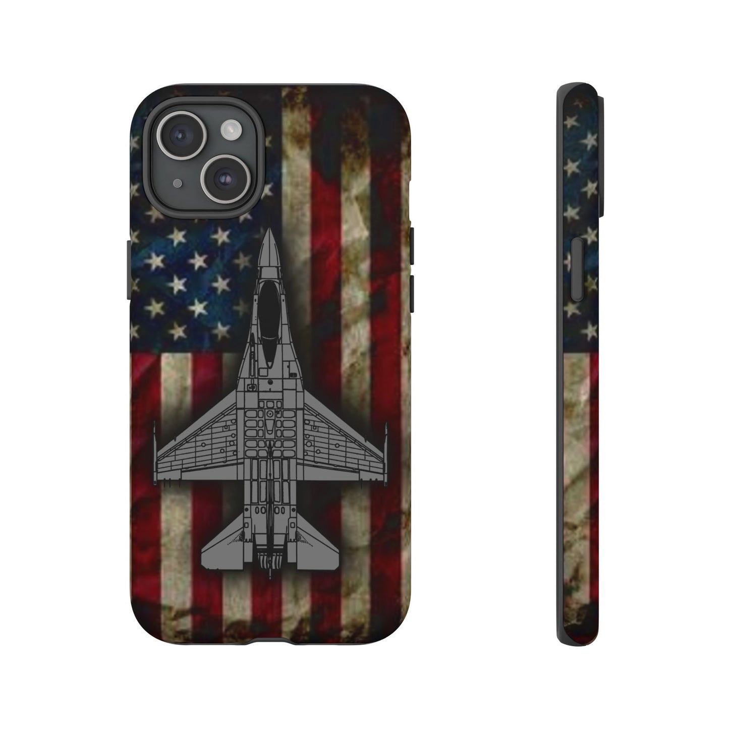 F-16 Old Glory Tough Cases for iPhone, Samsung, Google