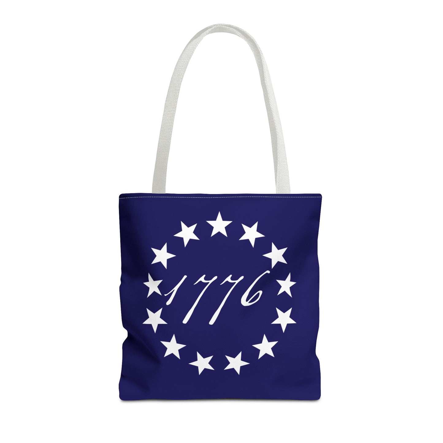1776 Betsy Ross Flag Tote Bag — Patriotic Independence Day Grocery & Beach Tote