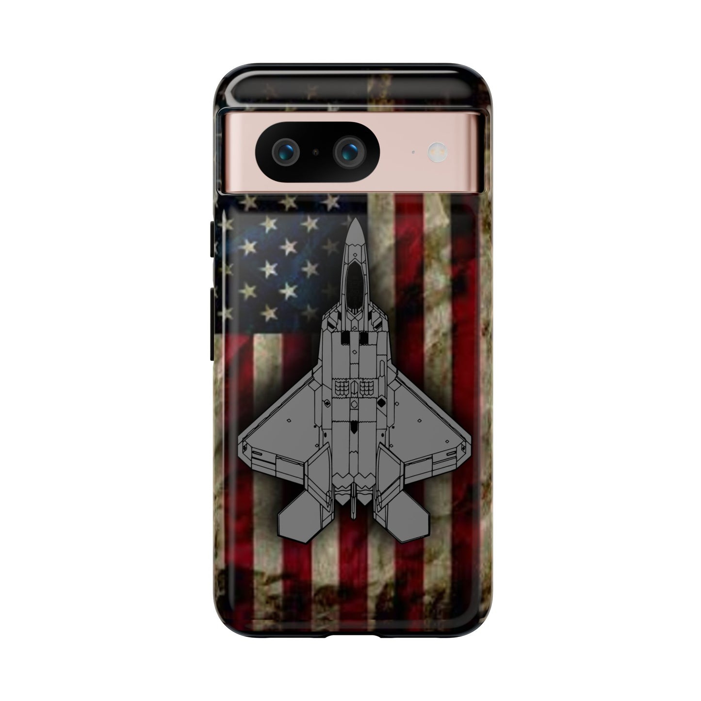 F-22 Old Glory Tough Cases for iPhone, Samsung, Google