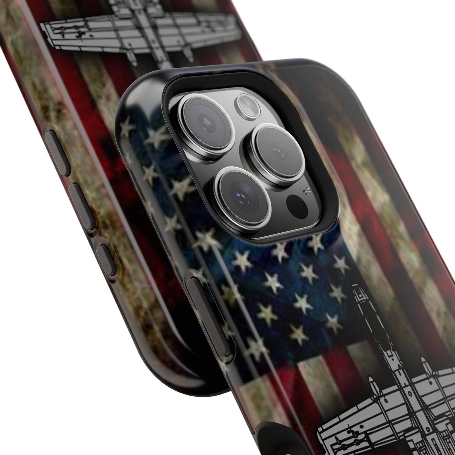 A-10 Old Glory Magnetic Tough Cases for iPhone