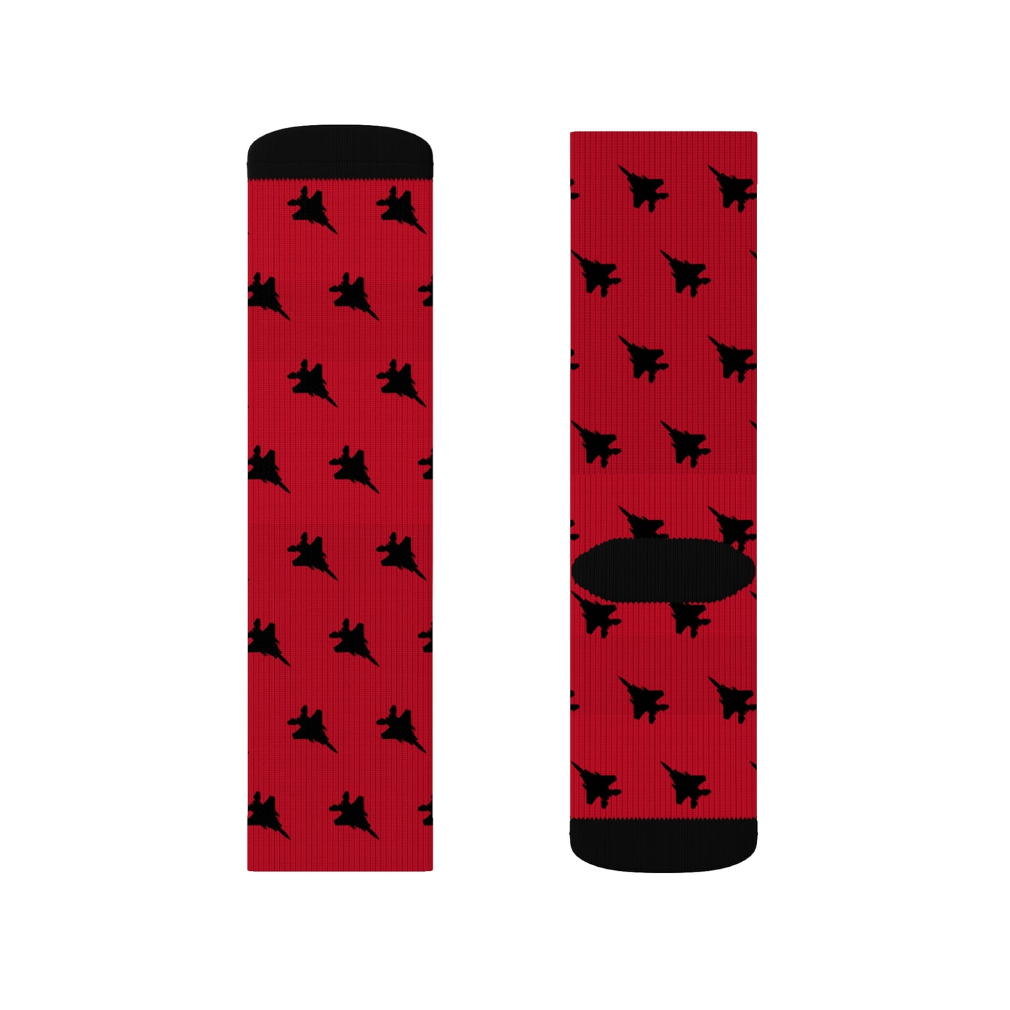 F-15E Socks, Red