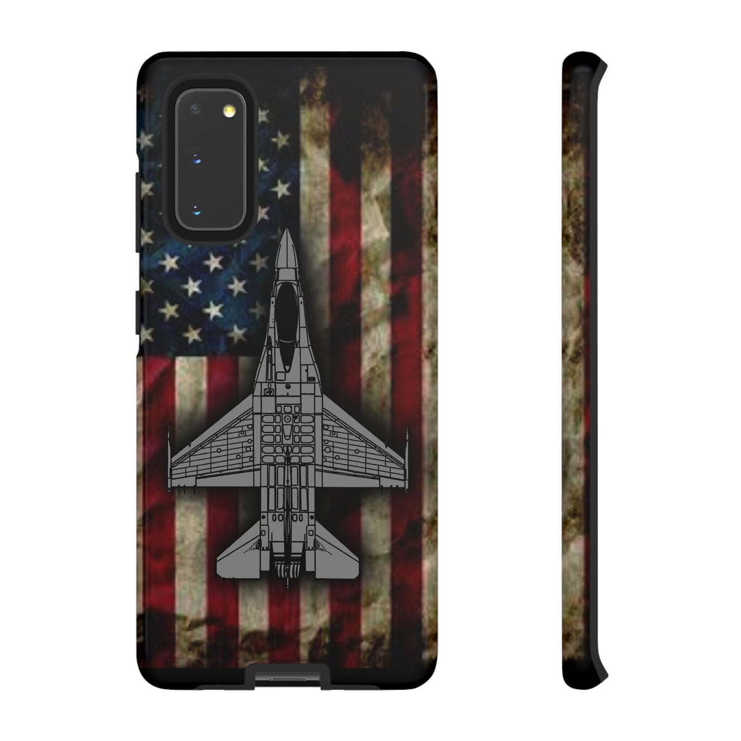 F-16 Old Glory Tough Cases for iPhone, Samsung, Google