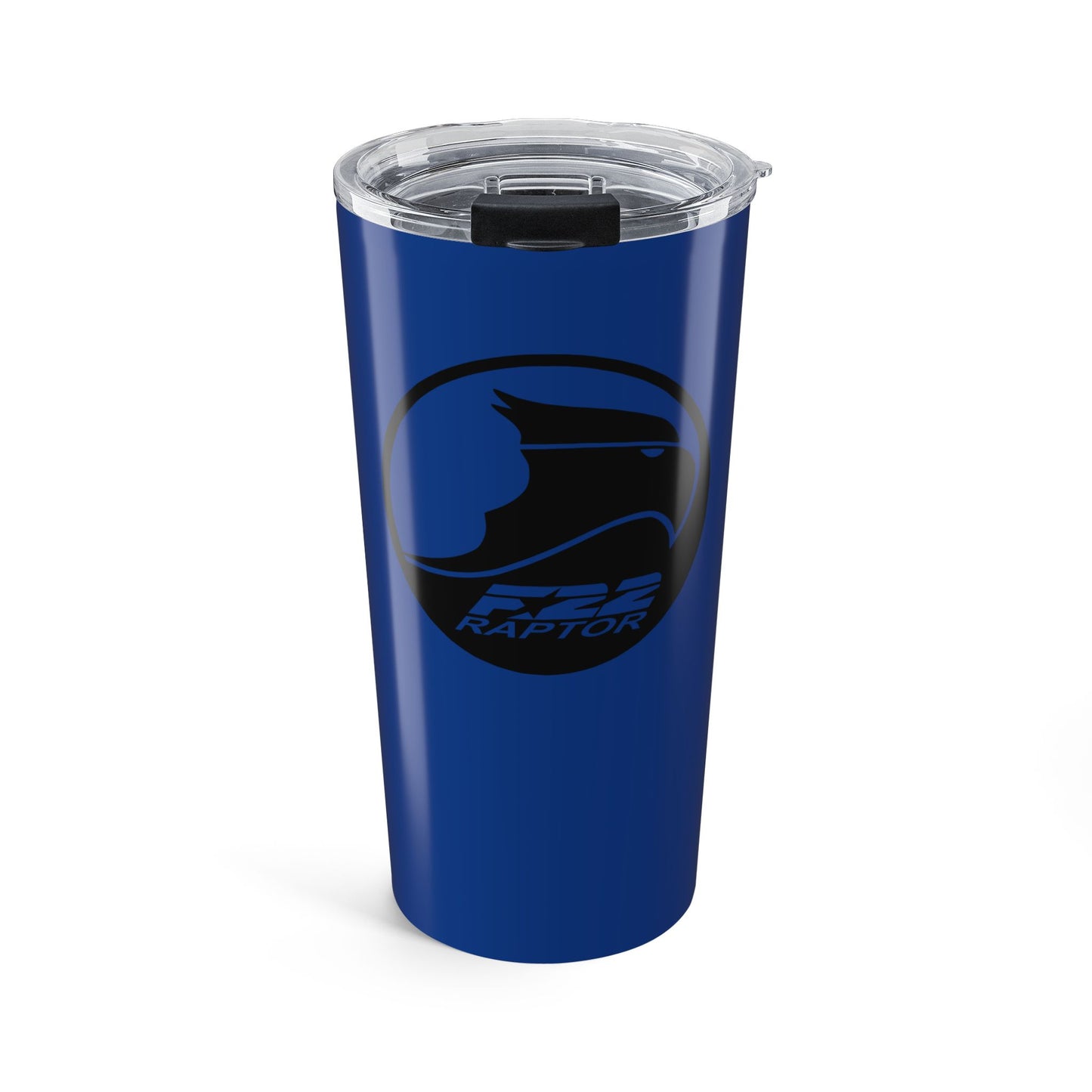 Tumbler 20oz, Dark Blue, F-22 Raptor
