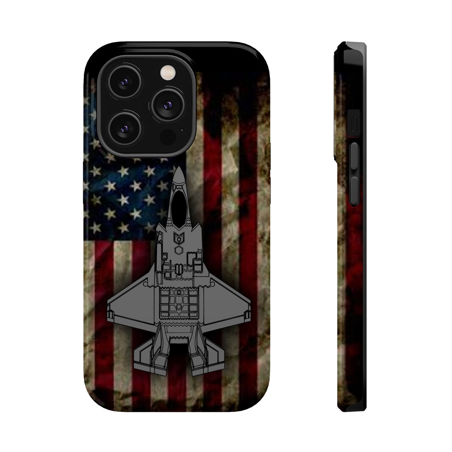F-35A Old Glory Magnetic Tough Cases for iPhone & Samsung