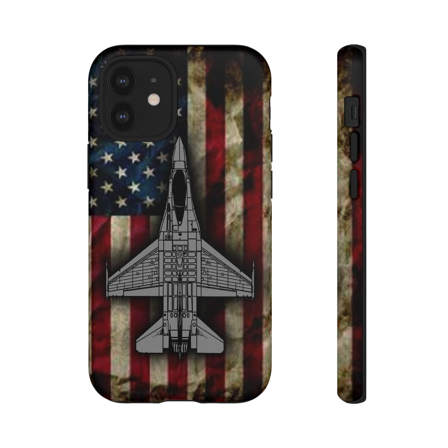 F-16 Old Glory Tough Cases for iPhone, Samsung, Google