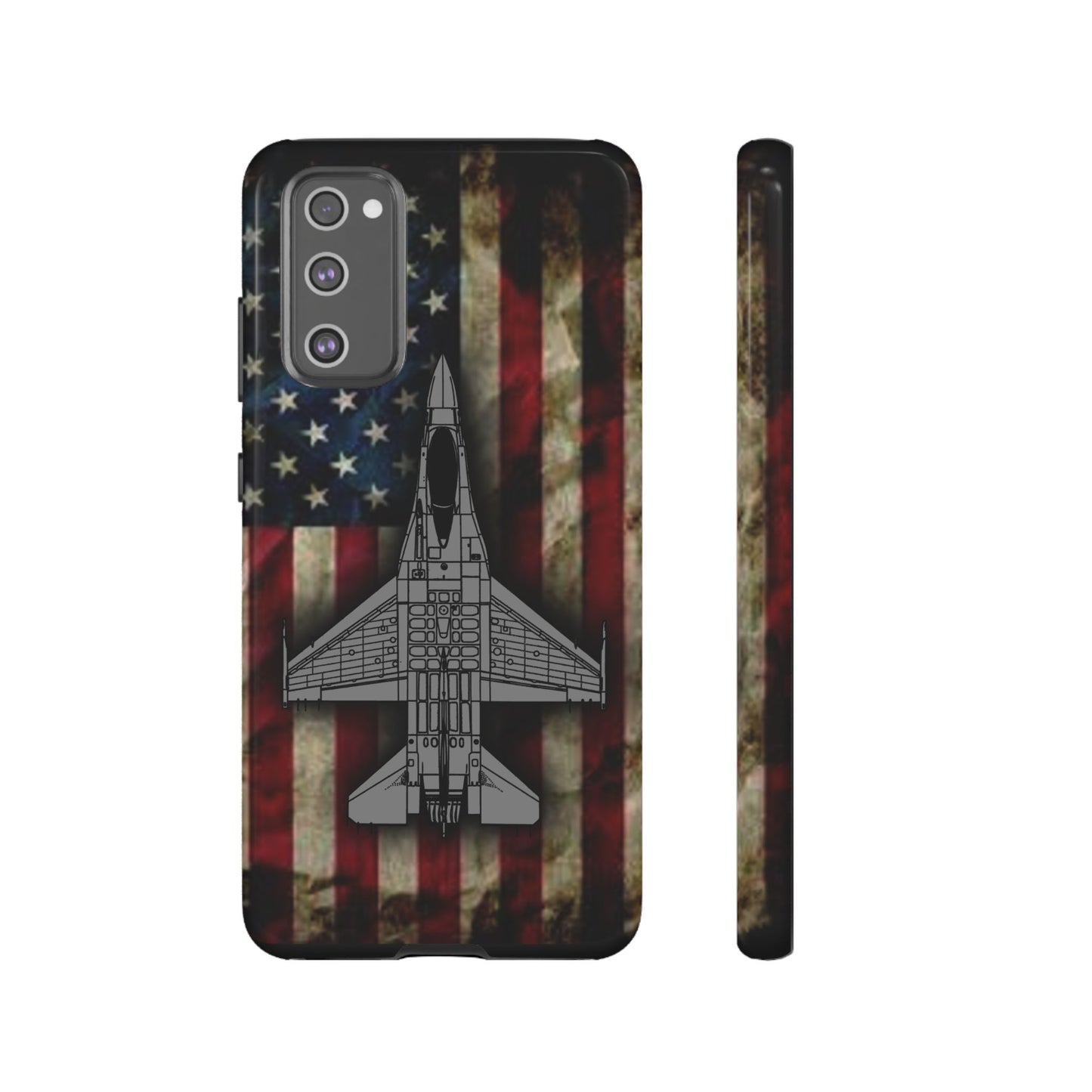 F-16 Old Glory Tough Cases for iPhone, Samsung, Google