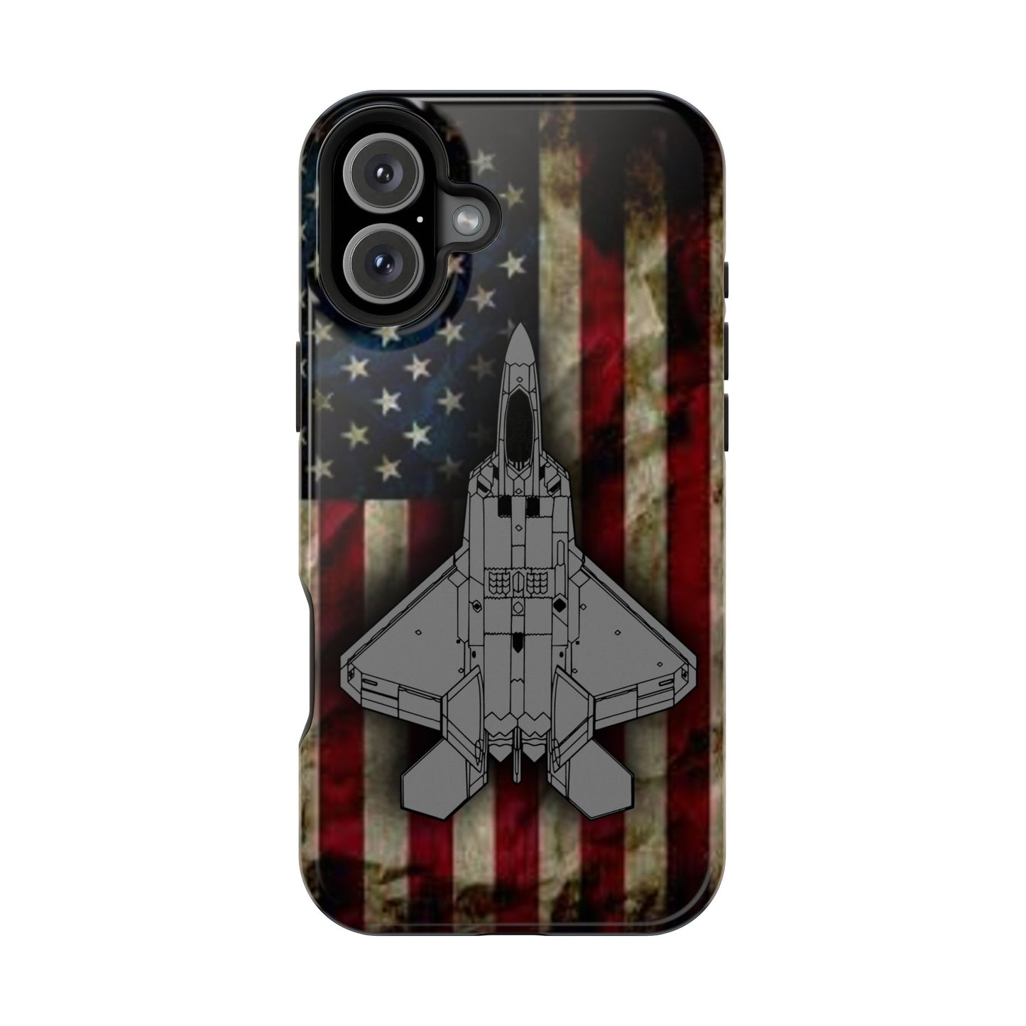 F-22 Old Glory Magnetic Tough Cases for iPhone