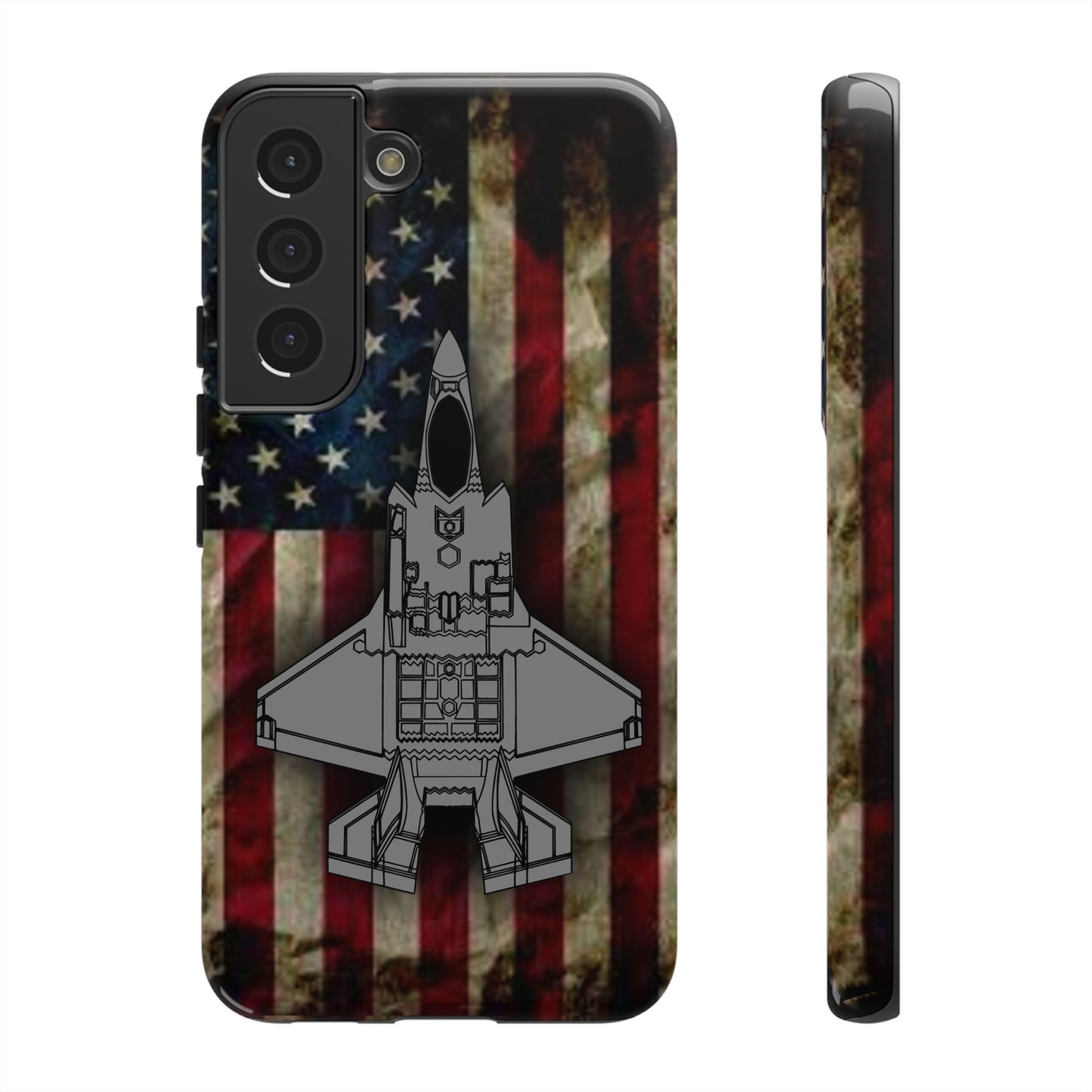 F-35A Old Glory Tough Cases for iPhone, Samsung, Google