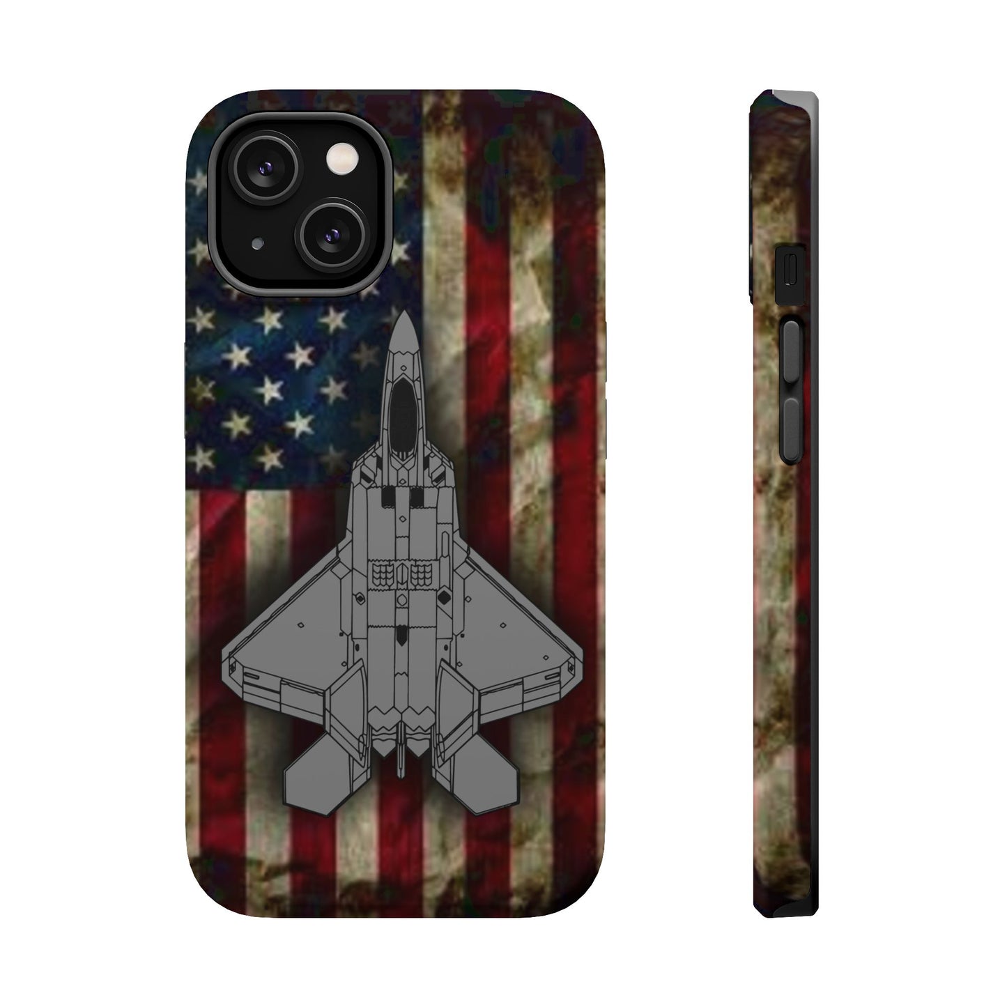 F-22 Old Glory Magnetic Tough Cases for iPhone