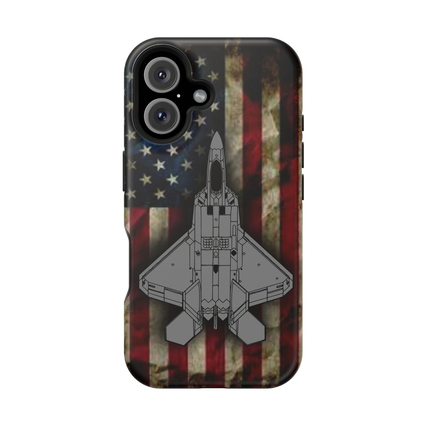 F-22 Old Glory Magnetic Tough Cases for iPhone