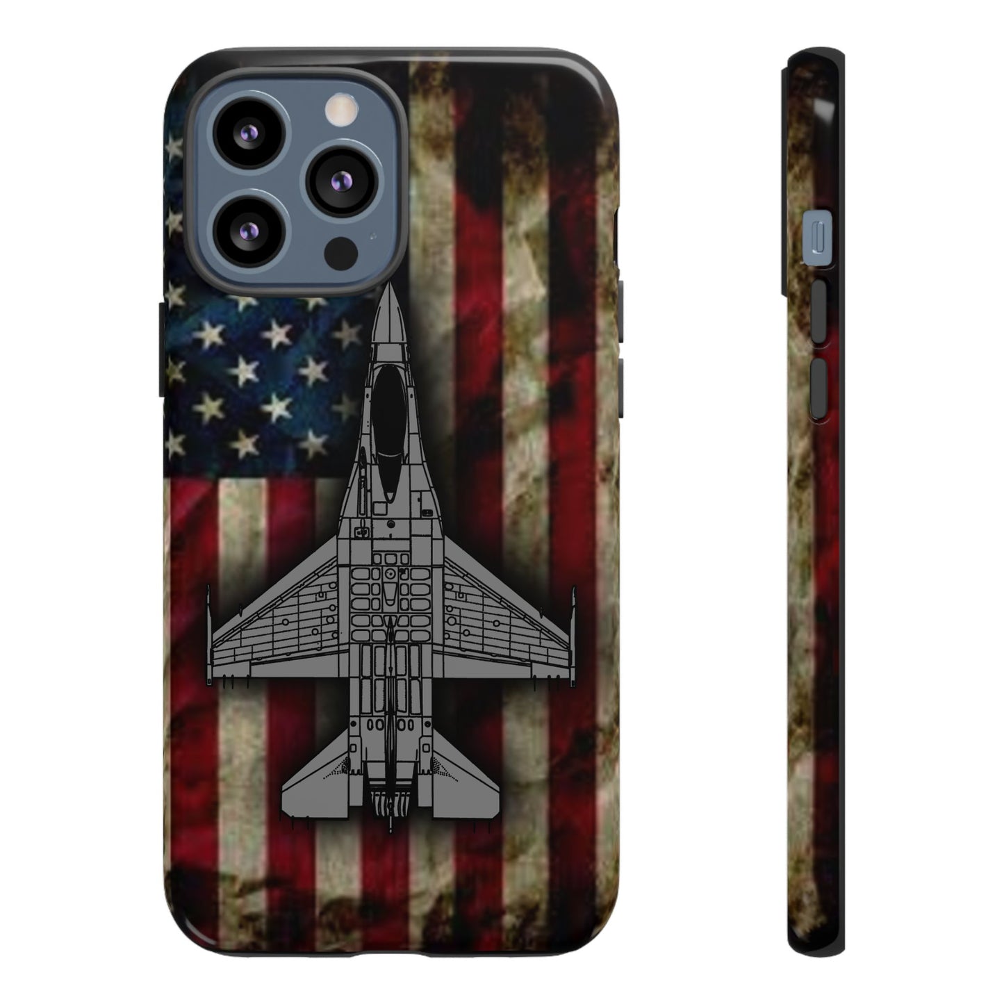 F-16 Old Glory Tough Cases for iPhone, Samsung, Google