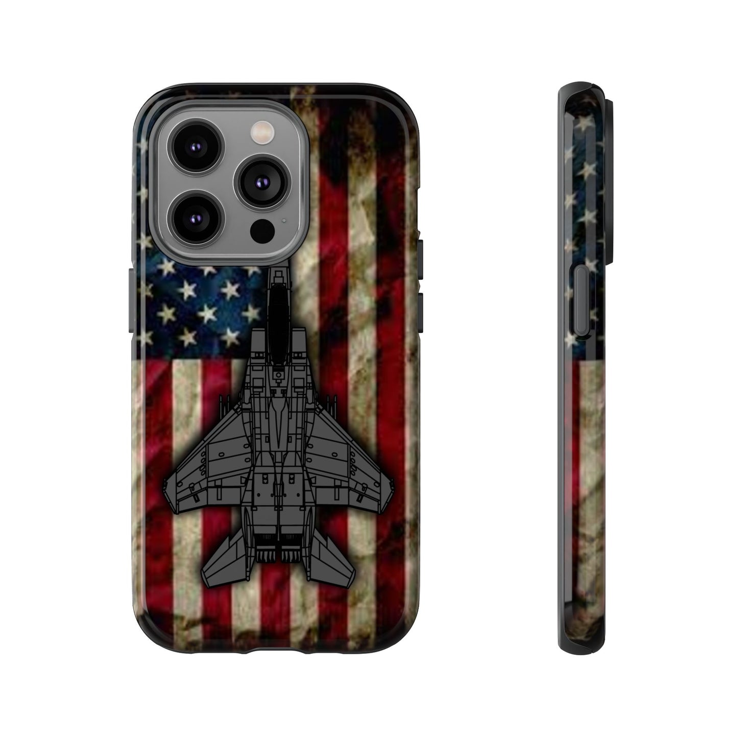 F-15E Old Glory Tough Cases for iPhone, Samsung, Google