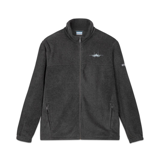 F-15E Nose-On Embroidered Columbia Fleece Jacket