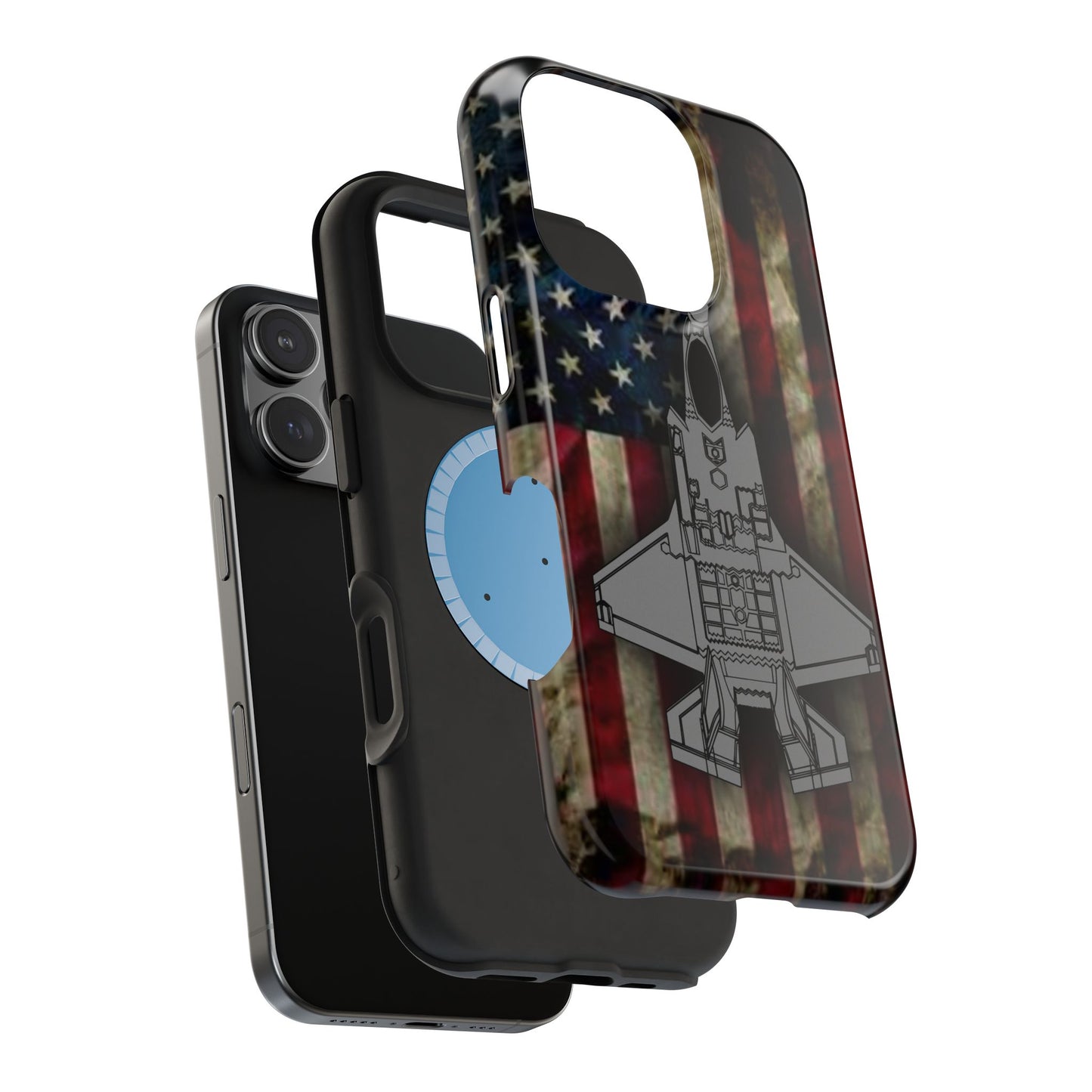 F-35A Old Glory Magnetic Tough Cases for iPhone