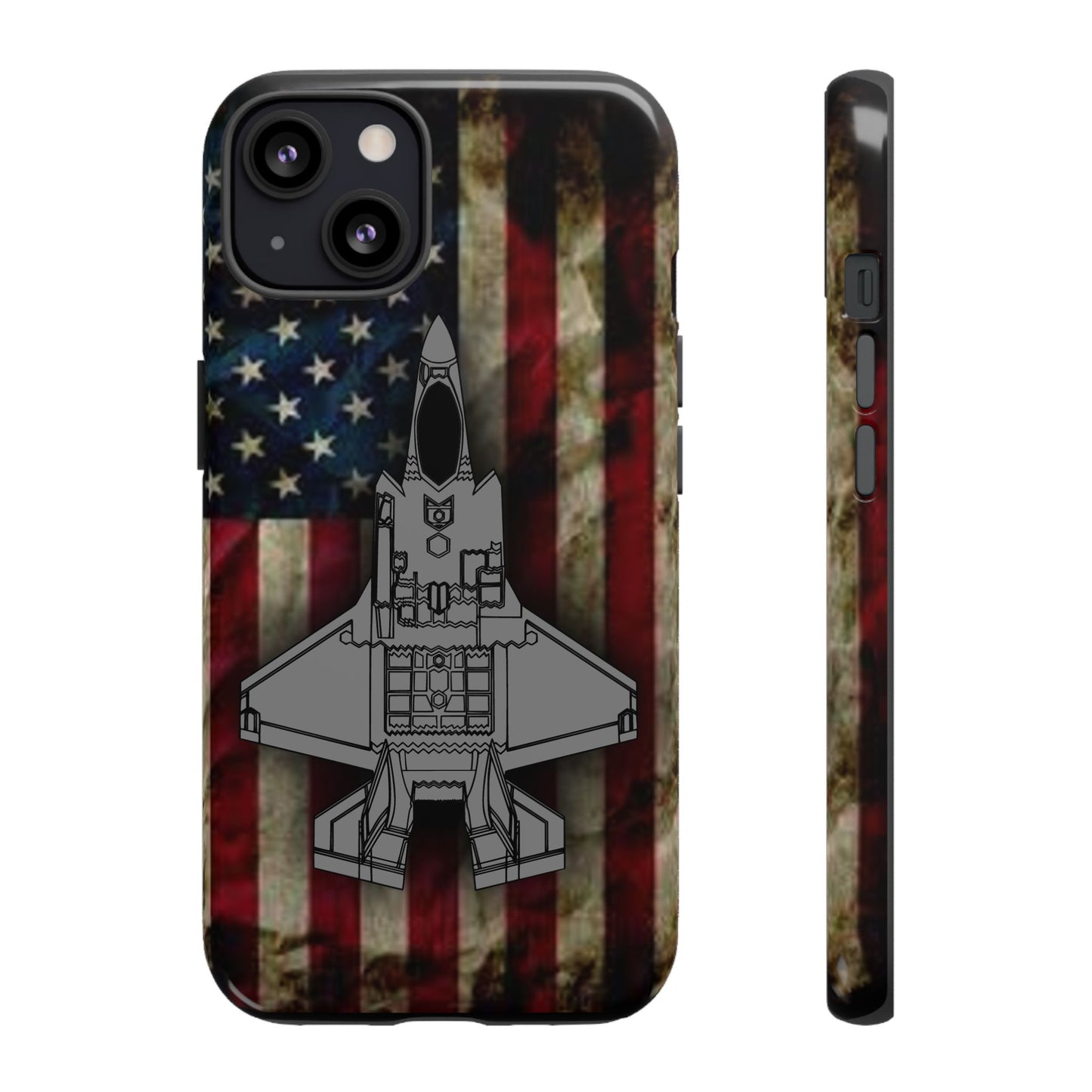 F-35A Old Glory Tough Cases for iPhone, Samsung, Google