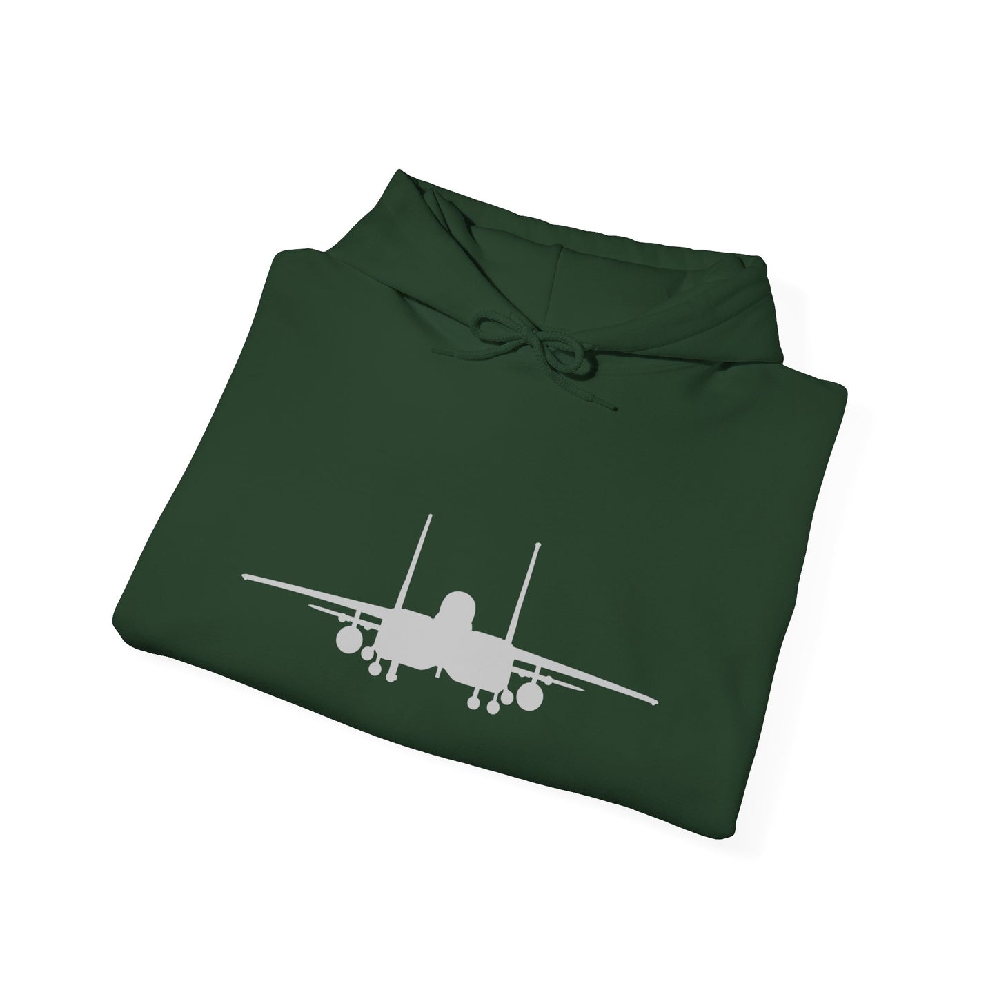 F-15E Front Silhouette Heavy Blend™ Hooded Sweatshirt