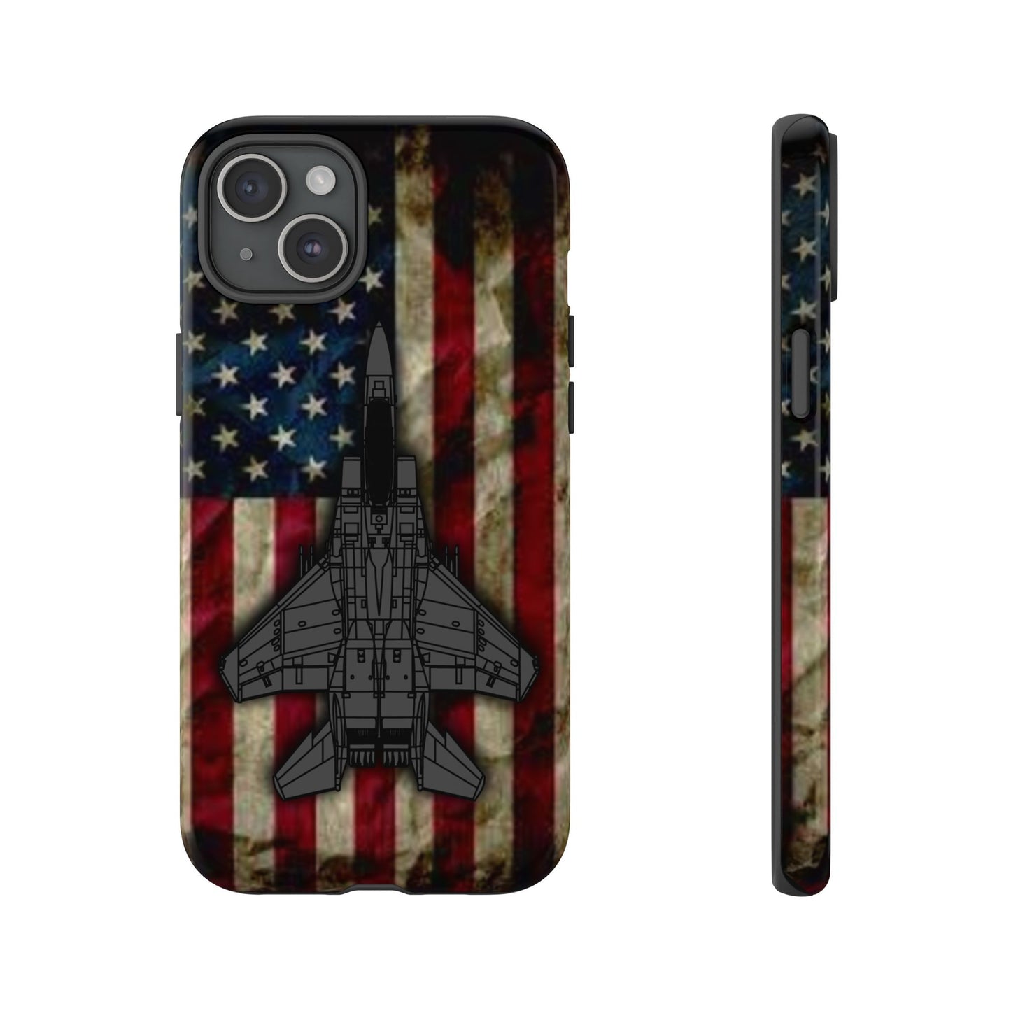 F-15E Old Glory Tough Cases for iPhone, Samsung, Google